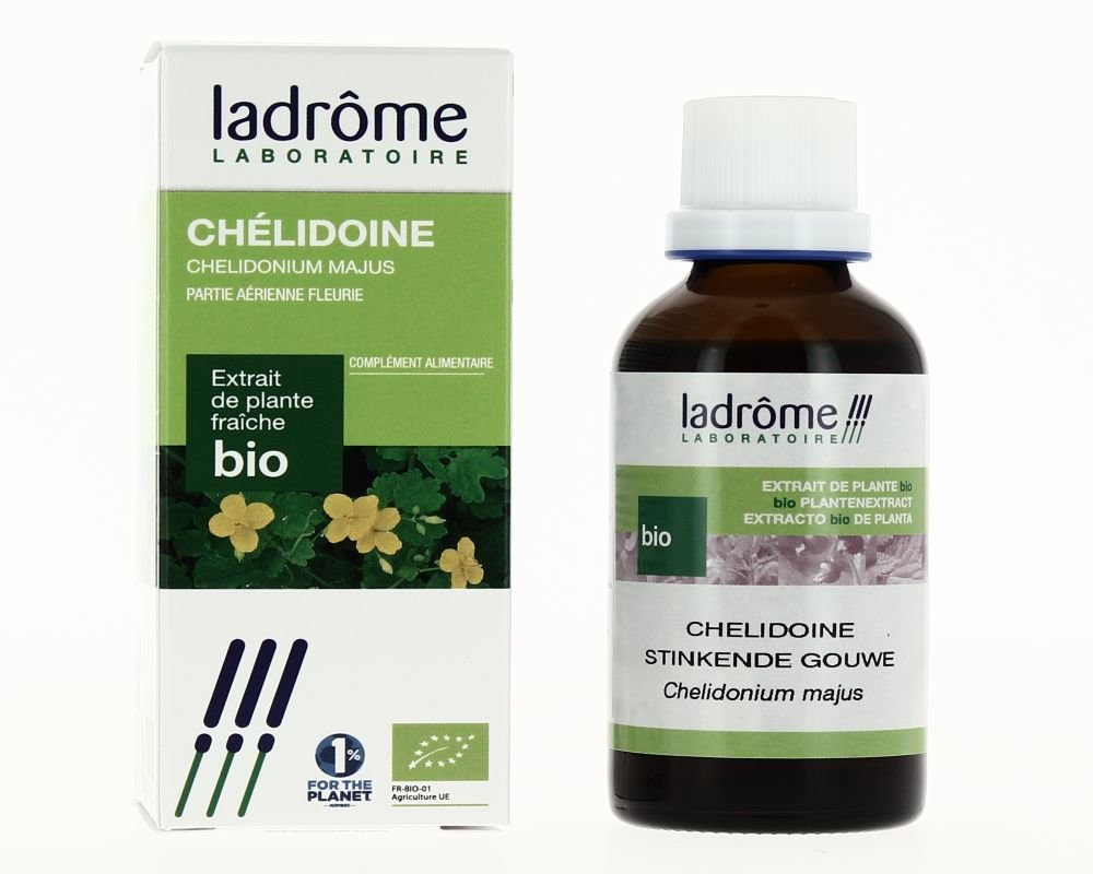 Chélidoine bio extrait de plante fraîche (50ml) Ladrôme — free download
