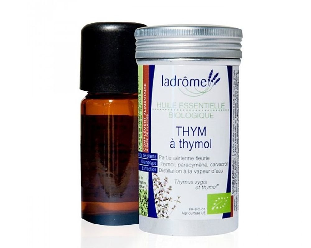 Thym à thymol huile essentielle bio Ladrôme 10 ml