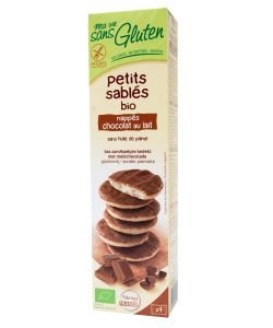 Small shortbread cookies - Milk chocolate BIO, 150 g