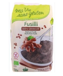 Fusilli 100% buckwheat BIO, 500 g