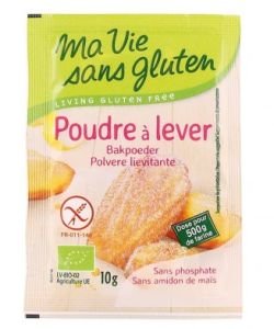 Poudre à lever (4 sachets) BIO, 10 g