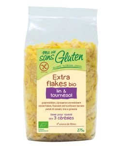 Extra Flakes Lin & Tournesol BIO, 275 g