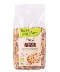 Muesli Chocolat noir & Multi-graines BIO, 300 g