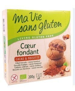 Coeur Fondant Cacao & Noisette BIO, 200 g