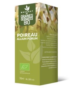 POIREAU - Macérat de Graines Germées BIO, 30 ml