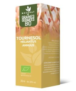 TOURNESOL - Macérat de Graines Germées BIO, 30 ml