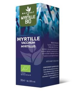 MYRTILLE - Macérat de Graines Germées BIO, 30 ml