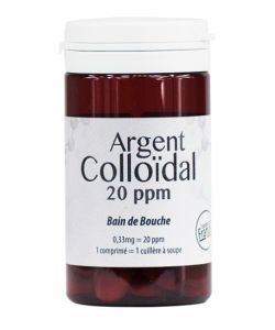 Bain de bouche Argent Colloïdal, 30 comprimés