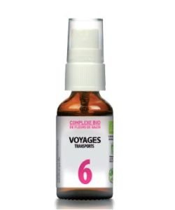 N°6 Voyages - Transports BIO, 20 ml