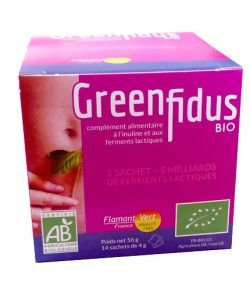 Greenfidus BIO - Best before 05/19 BIO, 14 sachets