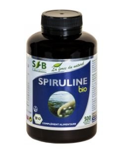 Spiruline Bio - DLUO 02/2026 BIO, 500 comprimés