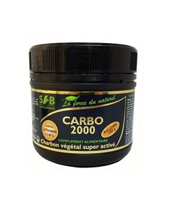 Carbo 2000 - Charbon végétal super activé (poudre), 100 g