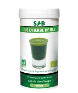 Jus d'herbe de blé  BIO, 150 g