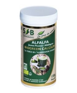 Alfalfa Jeunes pousses (poudre) BIO, 150 g