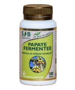 Fermented Papaya, 100 capsules