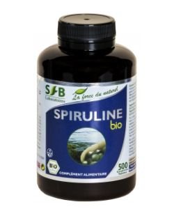 Organic Spirulina BIO, 500 tablets