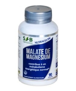 Malate de magnésium, 90 capsules