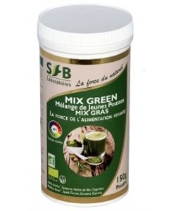 Mix Green - mélange de jeunes pousses - DLUO 10/2018 BIO, 150 g