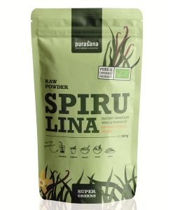 Spirulina (granules) with vanilla - Super Greens BIO, 200 g