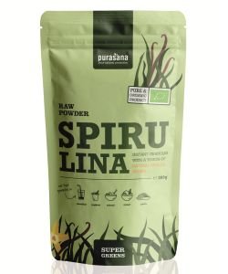 Spiruline (granules) à la vanille - Super Greens BIO, 200 g