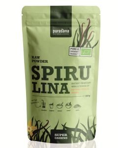 Spiruline (granules) à la vanille - Super Greens BIO, 200 g