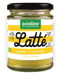 Latté Gingembre/curcuma BIO, 120 g