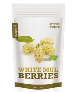 Mûres blanches (White mulberries) - Sachet refermable BIO, 200 g