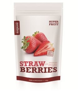 Fraises séchées - Sachet refermable, 150 g