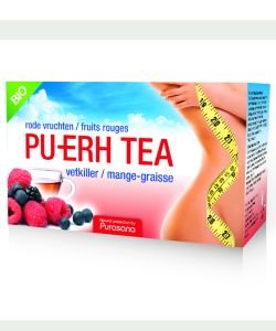 Pu-erh Tea - Red fruits (infusion eat-fat) BIO, 20 infusettes