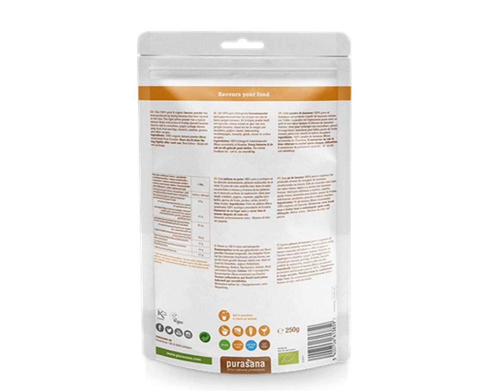 Masque Capillaire Poudre De Banane - 100% Naturel - Hydratant & Revitalisant - 120g