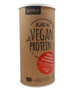 Vega Protein - Tournesol, Chanve, potiron - Saveur Cacao BIO, 400 g