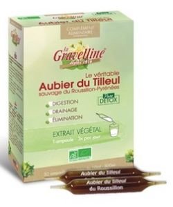 Véritable Aubier de Tilleul Sauvage du Roussillon BIO, 30 ampoules