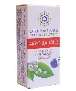 Teinture-mère Articulations - sans alcool BIO, 130 granules