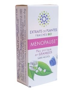 Teinture-mère Ménopause - sans alcool BIO, 130 granules