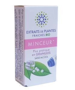 Teinture-mère Minceur - sans alcool BIO, 130 granules