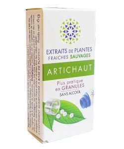 Artichaut - Extrait de plante fraîche BIO, 130 granules