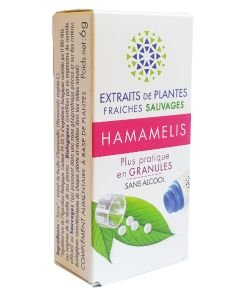 Hamamelis - Extrait de plante fraîche BIO, 130 granules