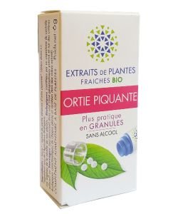 Ortie piquante - Extrait de plante fraîche BIO, 130 granules