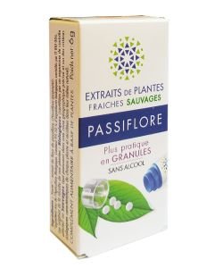 Passiflore - Extrait de plante fraîche BIO, 130 granules