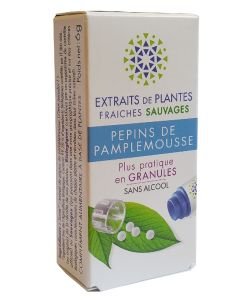 Pépins de pamplemousse - Extrait de plante fraîche BIO, 130 granules