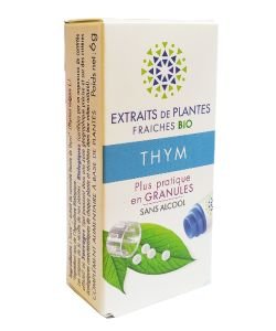 Thym - Extrait de plante fraîche BIO, 130 granules