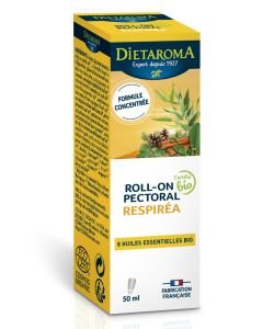 Roll-on pectoral Respiréa BIO, 50 ml