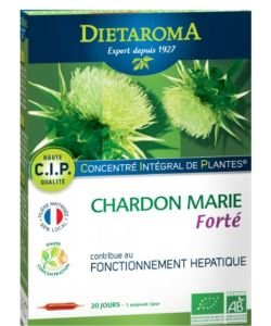 C.I.P Chardon Marie Haute concentration - emb. abîmé BIO, 20 ampoules