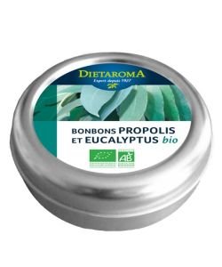 Candy Propolis & Eucalyptus essential oil BIO, 50 g
