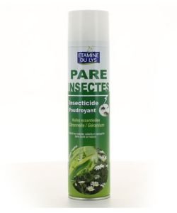 Pare Insectes Insecticide foudroyant citronnelle-géranium, 400 ml