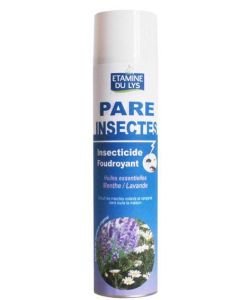 Pare Insectes Insecticide foudroyant menthe-lavande - DLUO 07/24