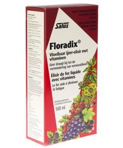 Floradix iron + plants - damaged packaging, 500 ml