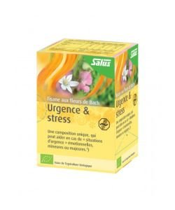 Tisane aux Fleurs de Bach - Urgence & Stress BIO, 15 infusettes