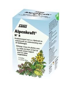 Alpenkraft - Mélange d'herbes n°8, 15 infusettes