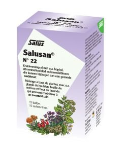 Salusan - Mixed herbs No. 22, 15 infusettes